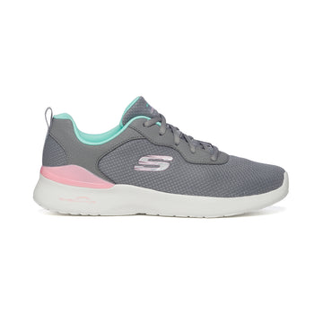 Scarpe da running grigie in mesh con soletta Memory Foam Skechers Skech-Air Dynamight, Brand, SKU s313500094, Immagine 0